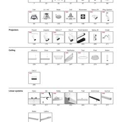 灯饰设计 2020年欧美商业照明电子目录 Linea Light