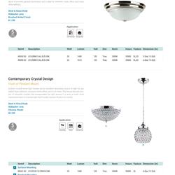 灯饰设计 Sunlite 2020年欧美家居现代灯具产品电子书