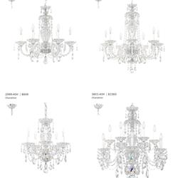 灯饰设计 Schonbek 2021年美式玻璃水晶灯饰设计图片