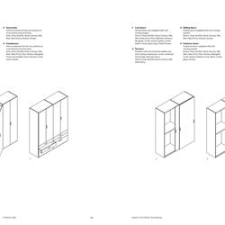 家具设计 Poliform 意大利衣帽间整体衣柜家具设计技术手册