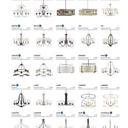 灯饰设计 2021年美式灯饰品牌 Progress 主目录
