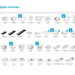 灯饰设计 DOxis 2021年欧美LED灯建筑照明技术电子目录