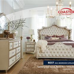 家具设计:Coaster 2021年欧美卧室家具设计素材图片