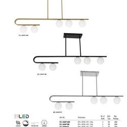 灯饰设计 Dainolite 2021年时尚欧式灯设计产品电子目录