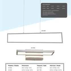 灯饰设计 Creation Nova 2021年欧美室内LED灯具素材图片