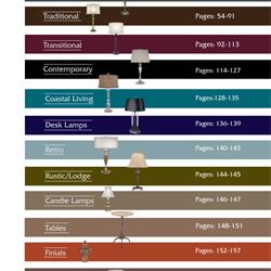 灯饰设计 Stiffel 美国台灯落地灯设计电子画册