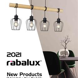 现代简约灯饰设计:Rabalux 2021年最新匈牙利现代灯饰产品图片