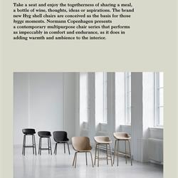 家具设计 Normann Copenhagen 丹麦家具简约时尚椅子设计素材