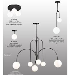 灯饰设计 Artcraft Lighting 2021年美式现代灯具设计素材目录