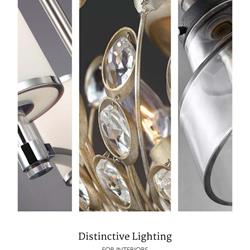 蜡烛吊灯设计:Distinctive 2022年欧美灯具设计图片电子目录