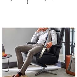 家具设计:Inhouse Wonen 荷兰家具品牌老板椅休闲椅设计图片