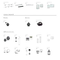 灯饰设计 Novolux 2021年最新简约灯饰设计素材图片电子书