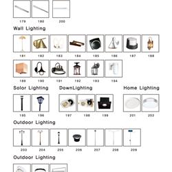 灯饰设计 Samhwa Tech 韩国家居灯具设计素材电子图册