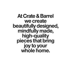 家具设计 Crate＆Barrel 2021年欧美现代家居家具设计图片