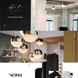 灯饰设计图:VONN 2022年欧美现代艺术LED灯具图片