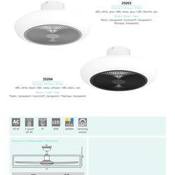 灯饰设计 Eglo 2022年国外吊扇灯风扇灯图片电子目录