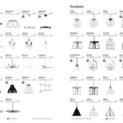 灯饰设计 Progress 2022年美式灯素材图片产品电子目录