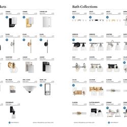 灯饰设计 Progress 2022年美式灯素材图片产品电子目录