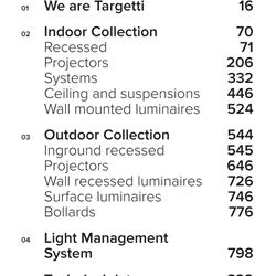 灯饰设计 Targetti 2021年欧美商业照明LED灯具解决方案