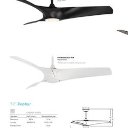 灯饰设计 Modern Forms 2022年欧美LED风扇灯吊扇灯设计图片