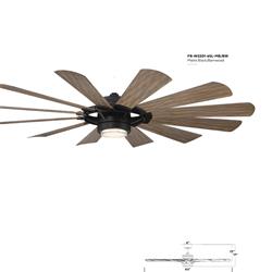 灯饰设计 Modern Forms 2022年欧美LED风扇灯吊扇灯设计图片