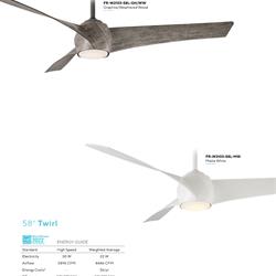 灯饰设计 Modern Forms 2022年欧美LED风扇灯吊扇灯设计图片