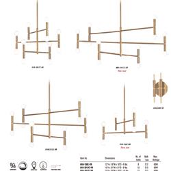 灯饰设计 Dainolite 2022年时尚欧式灯设计产品电子书