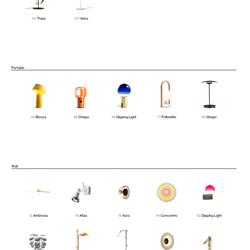 灯饰设计 MARSET 2022年欧美现代时尚灯饰灯具电子目录