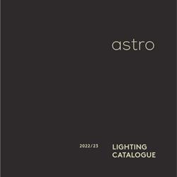 现代简约灯饰设计:Astro 2022年欧美现代简约风格灯饰设计