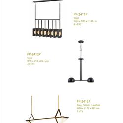 灯饰设计 Panini 2020-2022年国外流行灯具设计素材图片