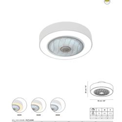 灯饰设计 ACB 2022年欧美家居LED风扇灯设计产品图片