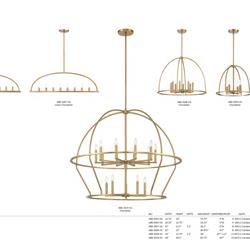 灯饰设计 Crystorama 2022年夏秋流行美国灯饰品牌产品