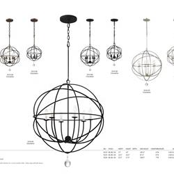 灯饰设计 Crystorama 2022年夏秋流行美国灯饰品牌产品