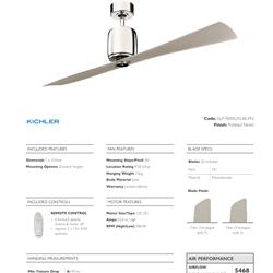 灯饰设计 Kichler 2022年欧美家居LED风扇灯吊扇灯设计素材电子图册