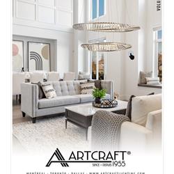铁艺吊灯设计:Artcraft 2022年美式现代灯具设计素材目录