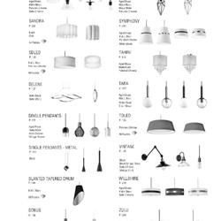 灯饰设计 Dainolite 2022年欧式灯设计产品电子目录