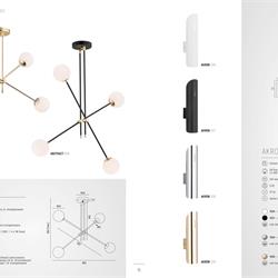 灯饰设计 Argon 2022年波兰现代灯具设计图片电子目录