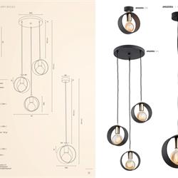 灯饰设计 Argon 2022年波兰现代灯具设计图片电子目录