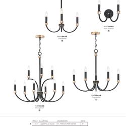 灯饰设计 Maxim Lighting 2022年最新美式灯具设计图片