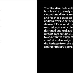 家具设计 MERIDIANI 意大利家具产品图片电子目录Vol1