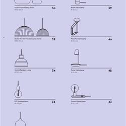 灯饰设计 Muuto 2022年现代北欧风格简约灯饰设计素材图片