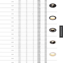 灯饰设计 Slv 2022年欧美筒灯射灯产品图片电子目录