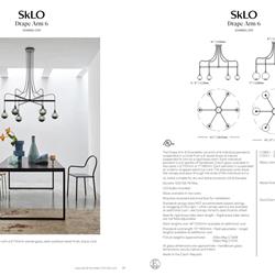 灯饰设计 Sklo 2022年捷克玻璃现代灯饰素材图片电子画册