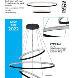 灯饰设计 欧美现代灯具设计Kendal 2022年新品图片电子目录