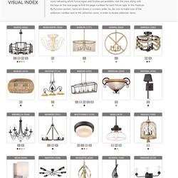 灯饰设计 Golden 2023年美式最新灯饰产品图片电子目录