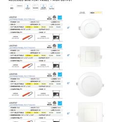 灯饰设计 Luxrite 2022年秋季国外LED灯具产品图片电子目录