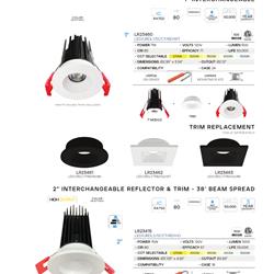 灯饰设计 Luxrite 2022年秋季国外LED灯具产品图片电子目录