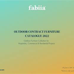 家具设计图:Fabiia 2022年英国户外休闲家具设计电子图册