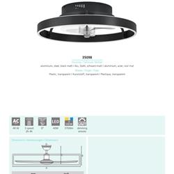 灯饰设计 Eglo 2023年欧美LED风扇灯吊扇灯设计电子图册