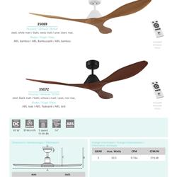 灯饰设计 Eglo 2023年欧美LED风扇灯吊扇灯设计电子图册